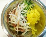 簡単おつまみ！マグロと茗荷の和え物作り方2写真