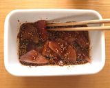 漬けるだけ♡マグロとアボカドのユッケ丼♡作り方1写真