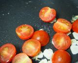プチトマトと卵炒め♪ふわとろ食感♪作り方4写真