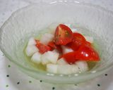コロコロ大根とプチトマトのマリネ♪作り方6写真