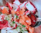 簡単!たこのカルパッチョ作り方4写真
