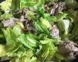 豚肉と春キャベツ☆エリンギのさっぱり炒め作り方4写真