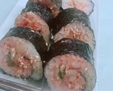 超簡単！市販キムチだけのキンパ風海苔巻き作り方6写真