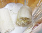 豆腐とバナナの真っ白スムージー作り方1写真