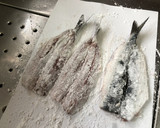 バカタレを使ったいわしのかば焼き作り方1写真