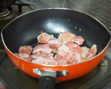 千切り生姜と鶏もも肉のしょうゆ煮込み作り方7写真