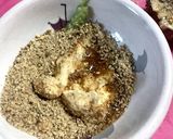 ブロッコリーの茎と蟹カマのワサマヨ和え作り方3写真