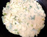 とろけるチーズのふんわりねぎ焼き♡作り方3写真