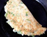 とろけるチーズのふんわりねぎ焼き♡作り方4写真