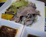 ホットプレートで薄切り豚と野菜蒸し！作り方7写真