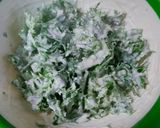 ワサビ菜のかき揚げ作り方3写真