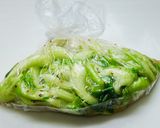 簡単♪〜セロリの浅漬け作り方3写真