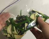 簡単♪茄子とニラの浅漬け（おつまみ風）作り方2写真