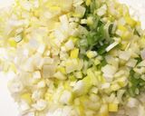 和風鶏団子のほっこりニラたま鶏団子汁♡作り方2写真