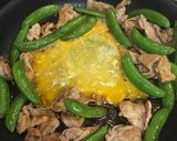 スナップエンドウと豚肉のオイスター炒め作り方5写真