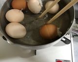 お鍋でゆで卵作り方4写真