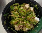 レンジで簡単！千切りキャベツで麻婆豆腐作り方4写真