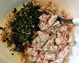シウマイとはんぺんとカニカマの揚げ巾着作り方7写真