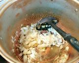 マクロビ☆根菜のひき肉風味噌あんかけ作り方5写真