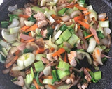 にんにくと生姜で！青梗菜和風あんかけ作り方1写真