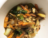 にんにくと生姜で！青梗菜和風あんかけ作り方3写真
