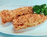 中はトロトロ♡香ばしい！茄子の胡麻フライ作り方6写真