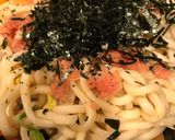たらこ混ぜうどん作り方5写真