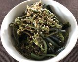 簡単美味しい！わらびのナムル♪作り方5写真