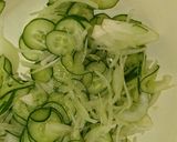 さっぱりヘルシー【蒸し鶏と胡瓜の酢の物】作り方1写真