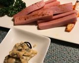 炙りギョニソの梅マヨディップ作り方2写真