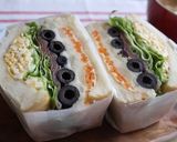 マッシュポテトとオリーブのわんぱくサンド作り方9写真