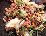 豚肉ニラ卵炒め♬シャキッとレタスは必須✨作り方10写真