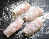 簡単！スナップエンドウのチーズ肉巻き作り方3写真