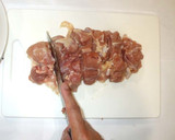 鶏もも肉と長ネギのスープ♪簡単作り方3写真