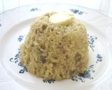 レンジでまっくろバナナの蒸しケーキ作り方5写真
