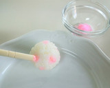 水玉桜手まり寿司＊お花見・お弁当・母の日作り方4写真
