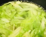 レタスと玉子のとろとろシンプルスープ作り方3写真