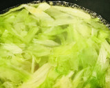 レタスと玉子のとろとろシンプルスープ作り方3写真