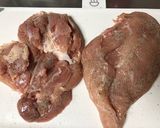 簡単しっとり！鶏むね肉♪作り方1写真