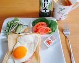 黄身が鮮やか!目玉焼きの焼き方作り方4写真