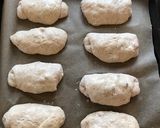 天然酵母の丸パン。全粒粉とライ麦使用。作り方8写真