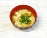 白カブと油揚げの味噌汁作り方20写真