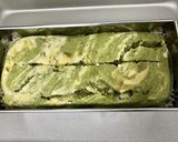 『抹茶×ホワイトチョコのパウンドケーキ』作り方15写真