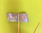 マステとつまようじで簡単お弁当ピック☆作り方1写真