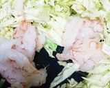 春キャベツとえびの簡単スパゲッティ作り方3写真