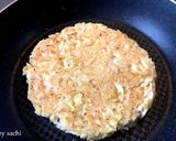 お豆腐入りふわふわお好み焼き作り方5写真