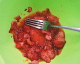 お鍋で簡単♥ふんわりいちごミルク蒸しパン作り方1写真