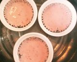 お鍋で簡単♥ふんわりいちごミルク蒸しパン作り方4写真
