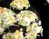 揚げない☆サクッとコーンと枝豆のかき揚げ作り方3写真