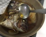 甘辛黄金比♪真鯛のアラの煮付け作り方8写真